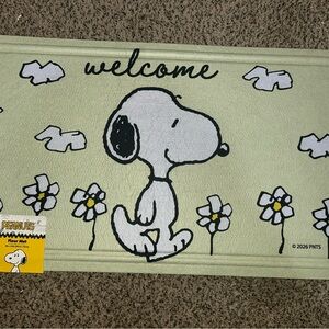 Peanuts Snoopy Welcome Rubber Doormat